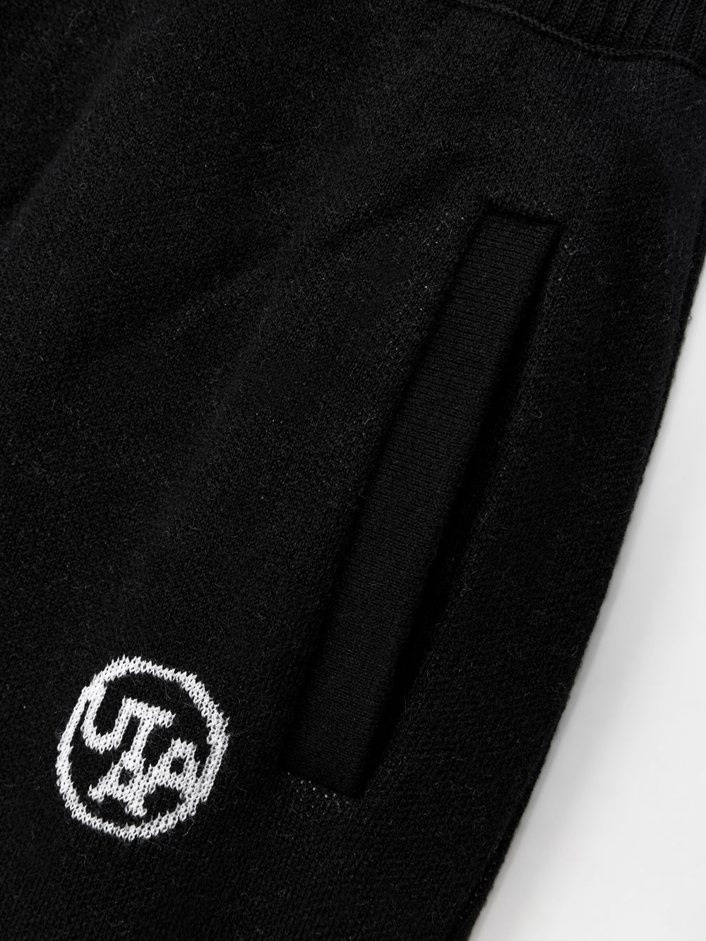 ダスク ブラン バロック ニット ジョガーパンツ