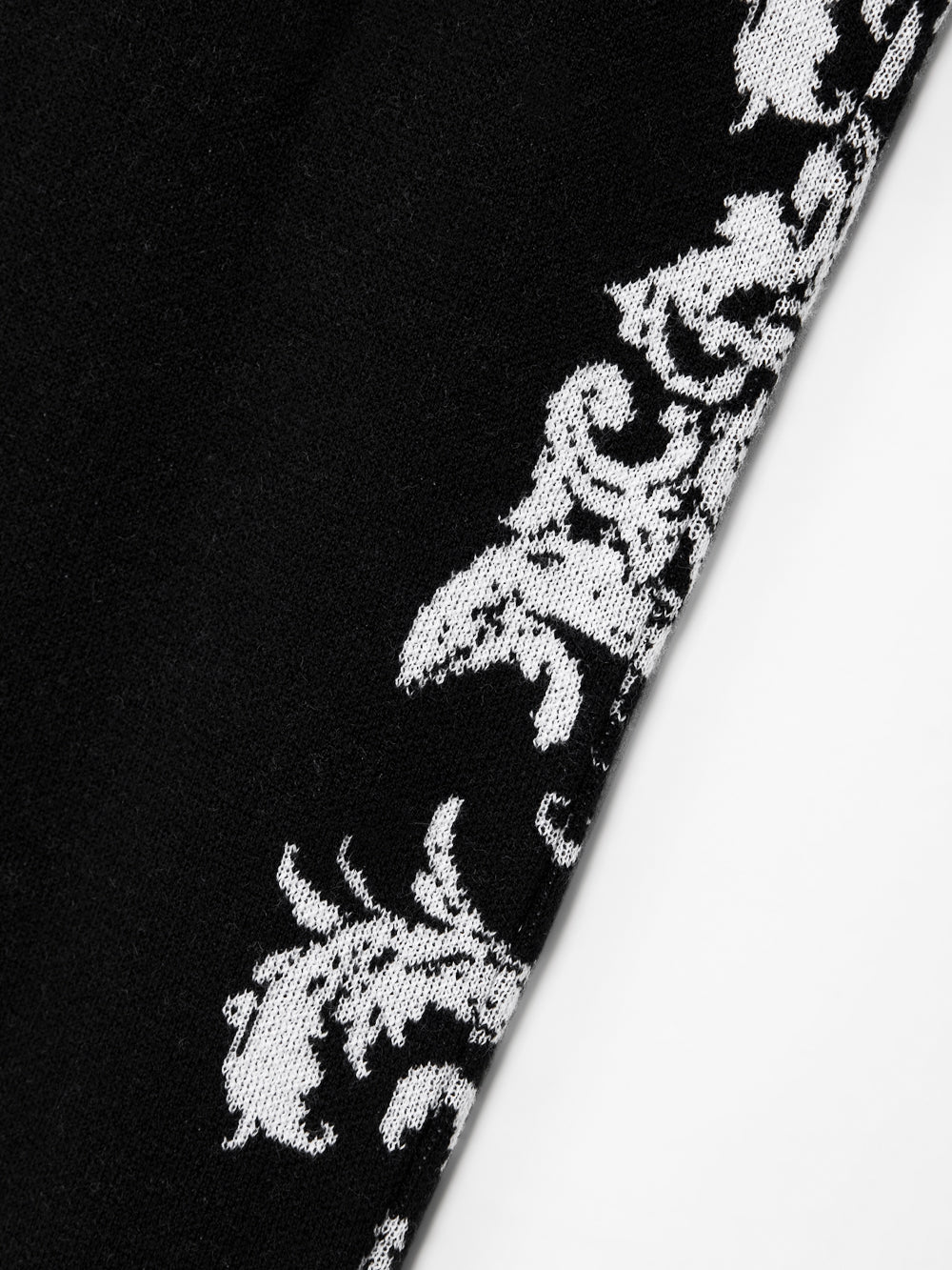 ダスク ブラン バロック ニット ジョガーパンツ