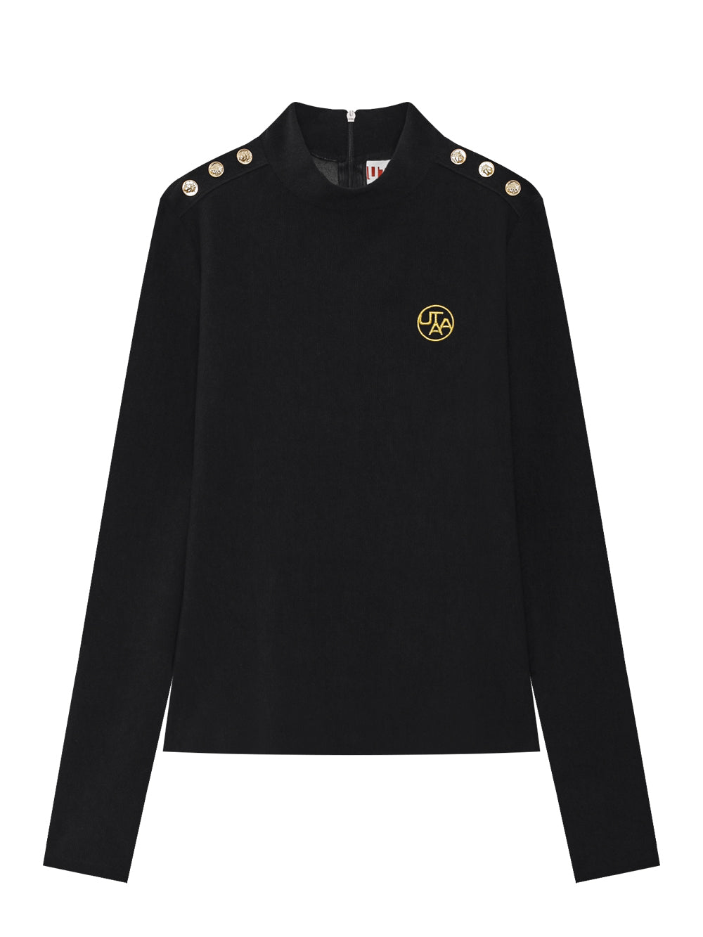 UTAA ドゥカート ルーナル ギルト シンボル タートルネック スリーブ : レディース