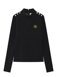 UTAA ドゥカート ルーナル ギルト シンボル タートルネック スリーブ : レディース