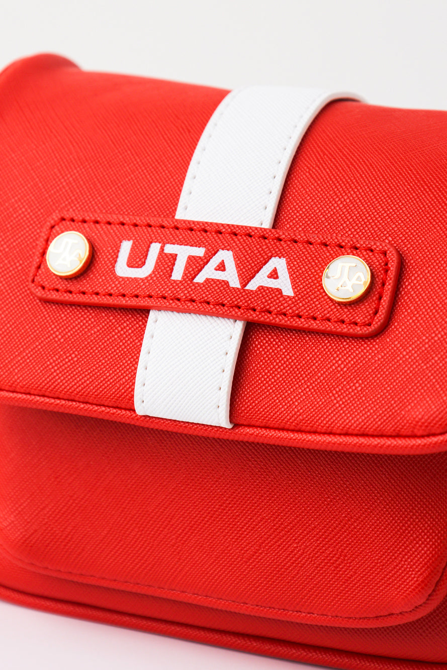 UTAA RushOutPocketツーウェイベルトバッグ レッド : Women's