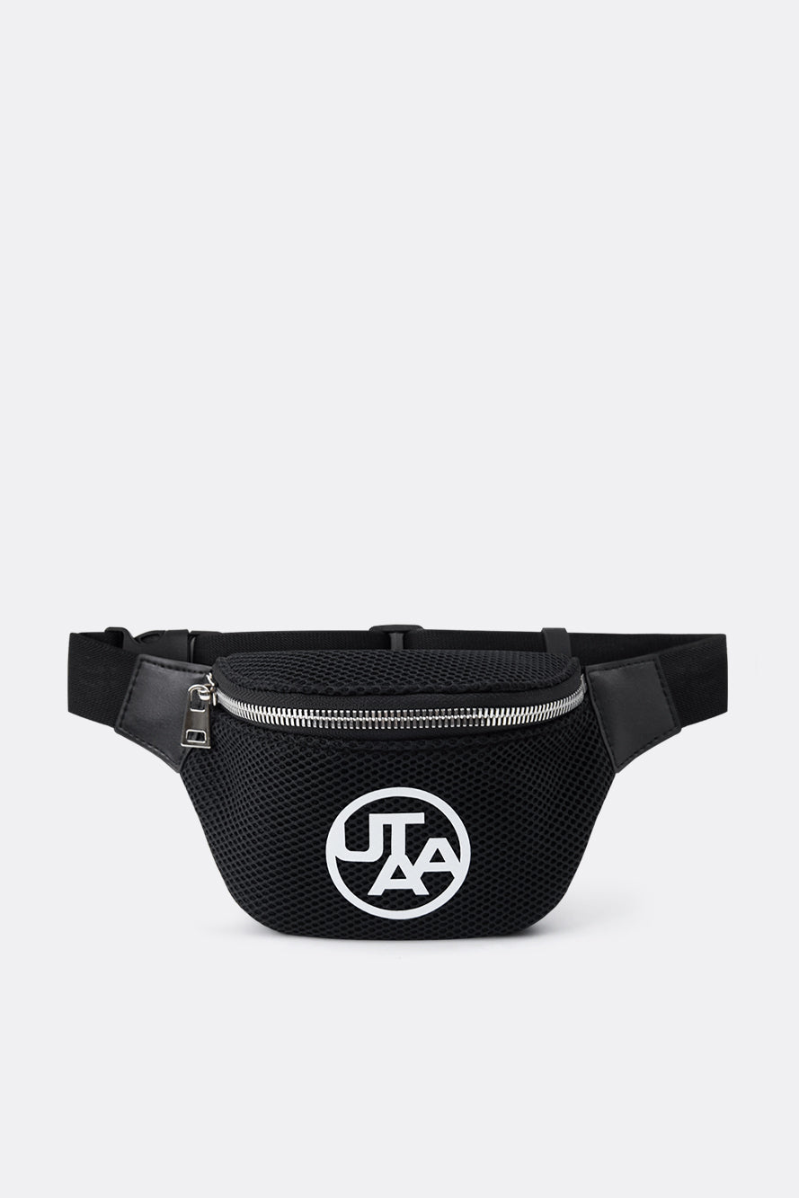 UTAA モノエンブレムメッシュベルトバッグ : Women's