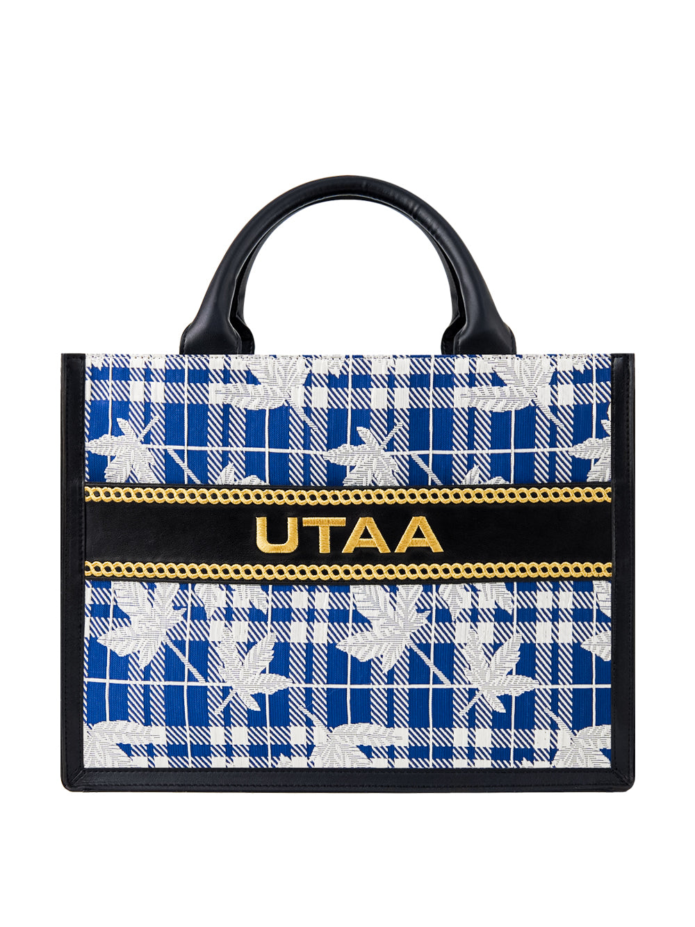 UTAA アトランティックリーフミックスチェックトートバッグ : Women's