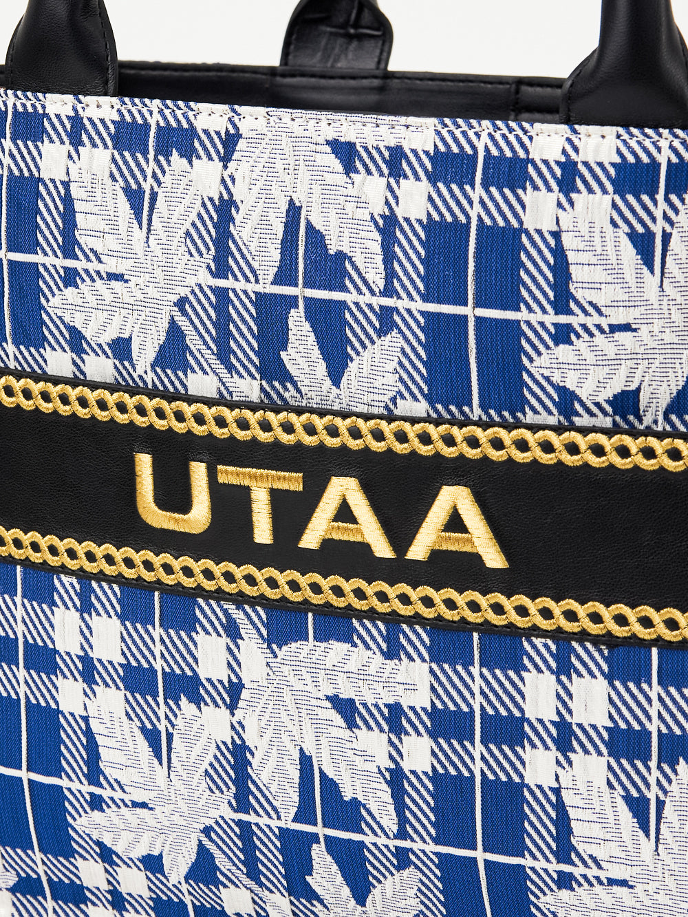 UTAA アトランティックリーフミックスチェックトートバッグ : Women's