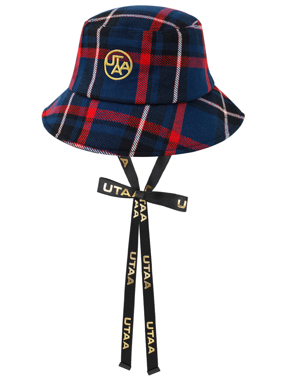 タータンチェック バケットハット