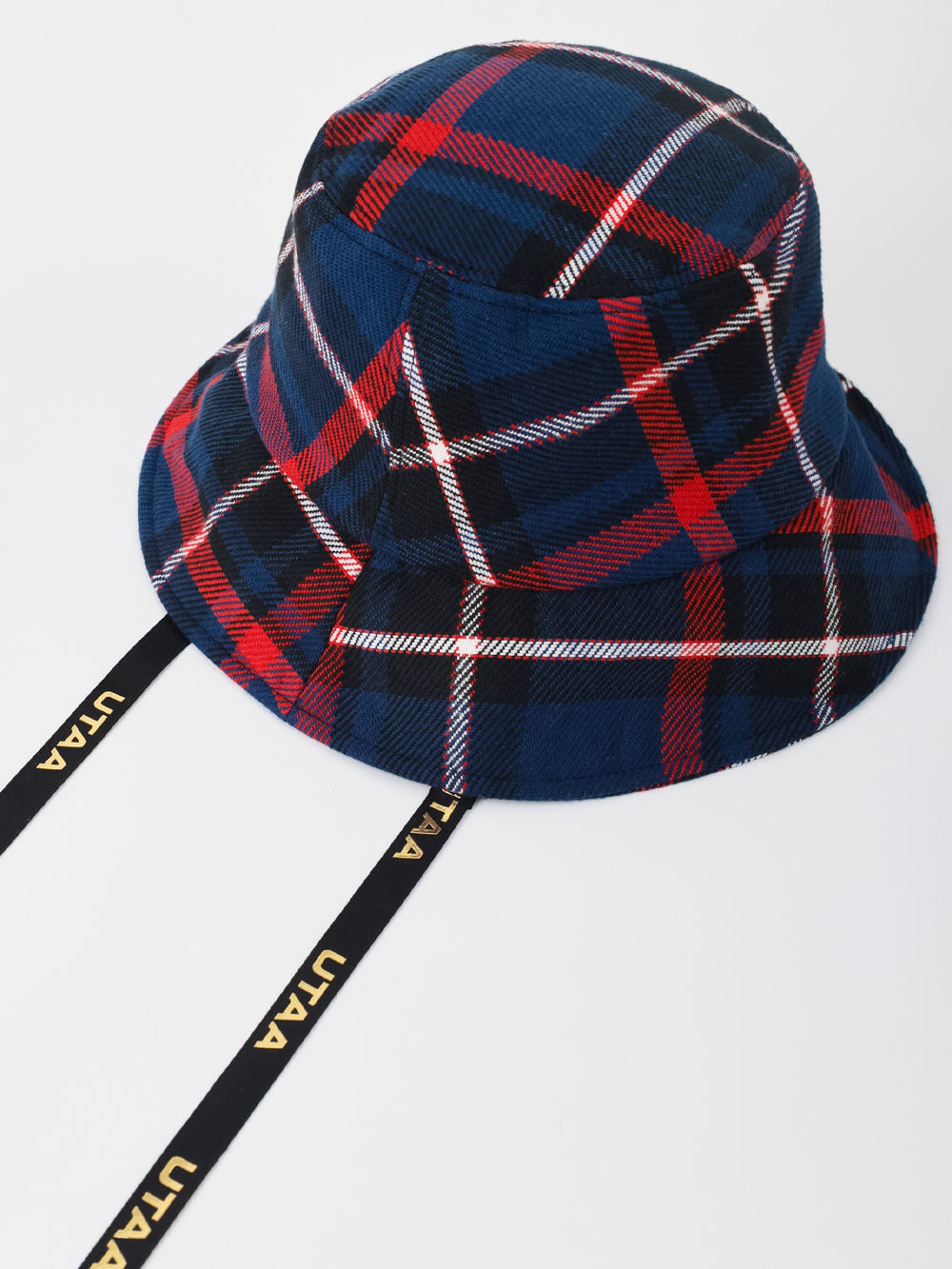 タータンチェック バケットハット