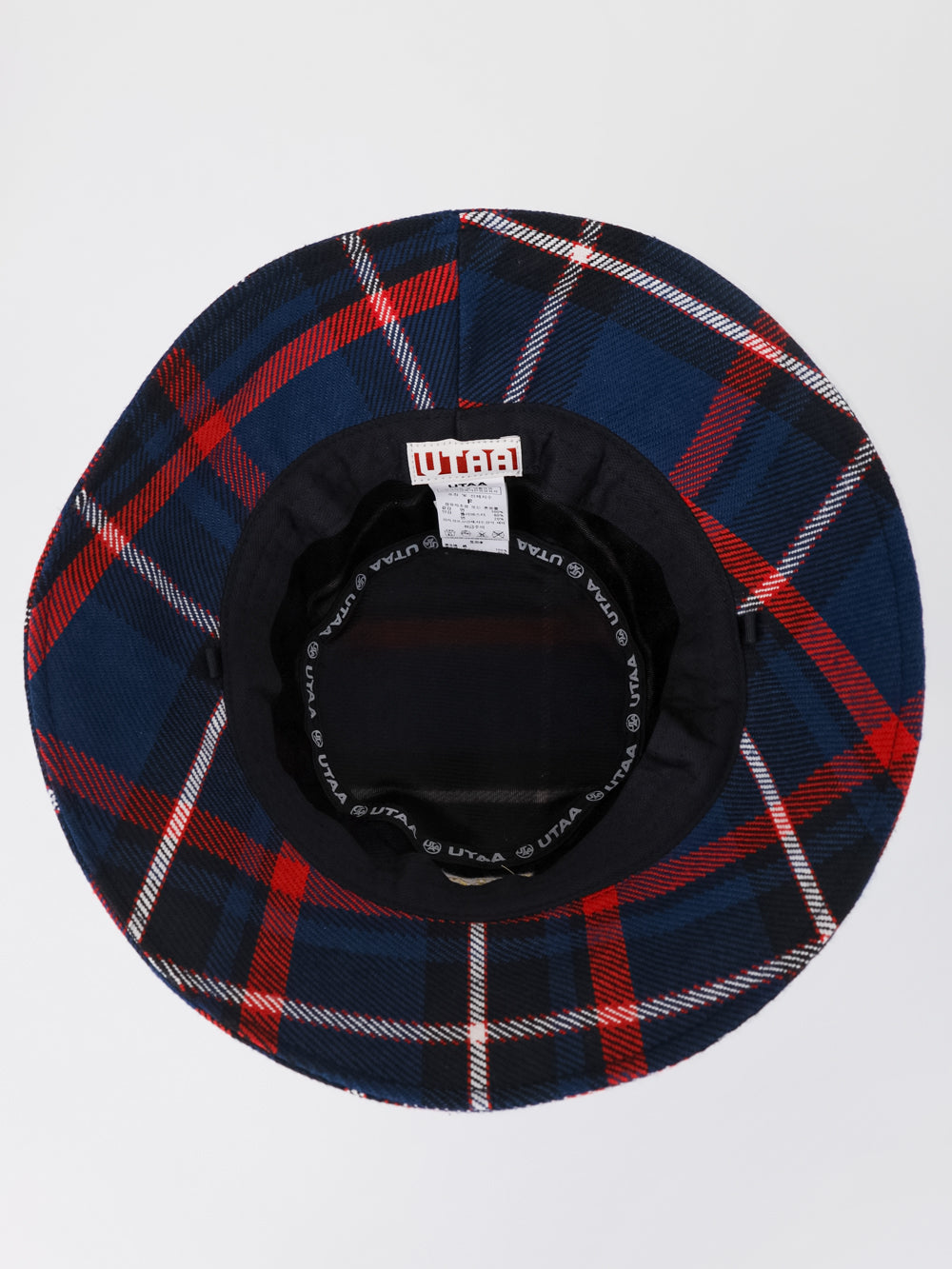 タータンチェック バケットハット