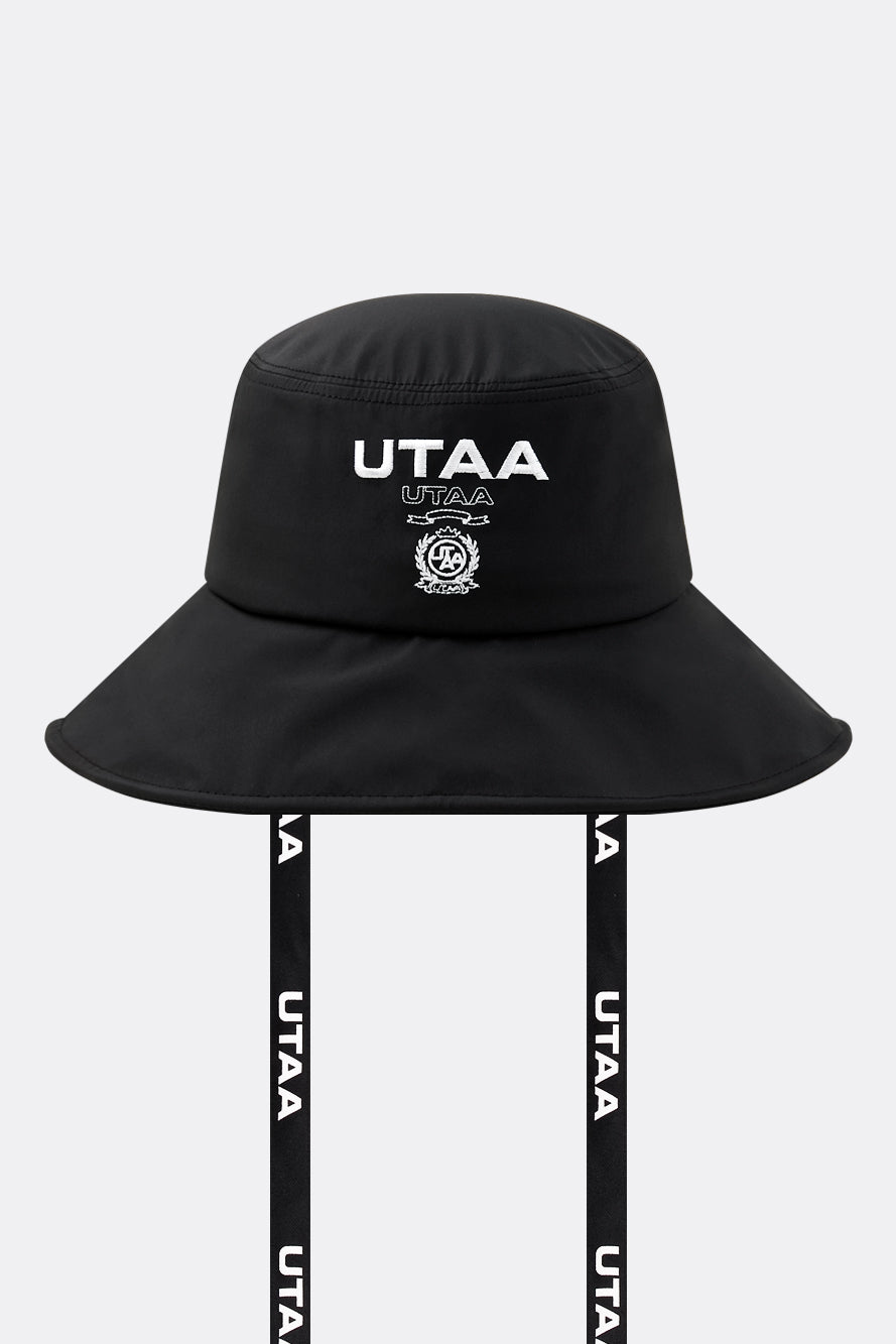 UTAA ローレルシンボルエンブレムバケットハット ブラック