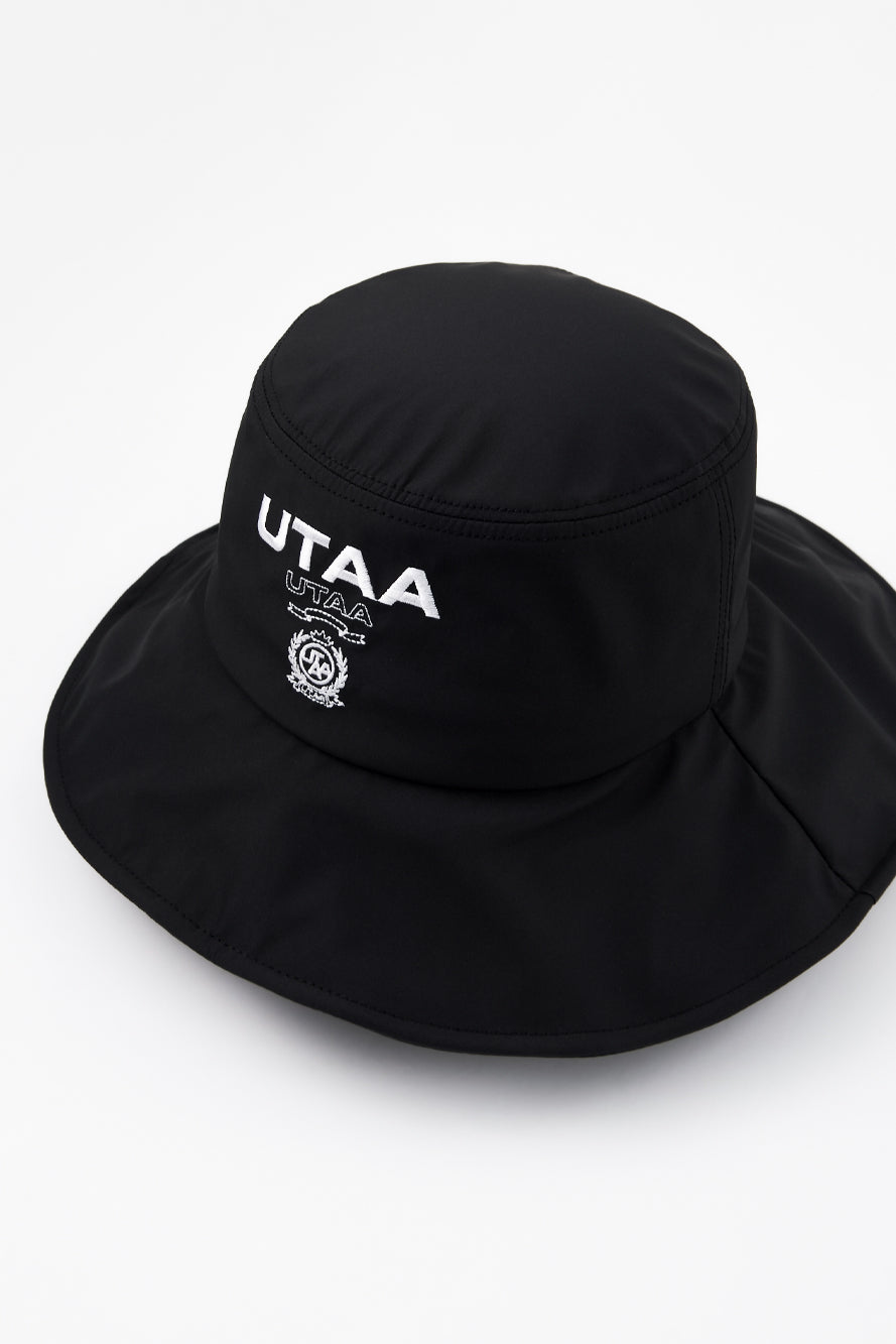 UTAA ローレルシンボルエンブレムバケットハット ブラック