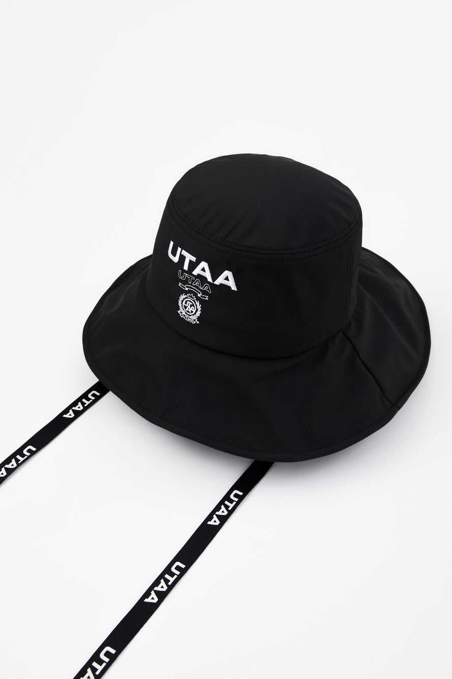 UTAA ローレルシンボルエンブレムバケットハット ブラック