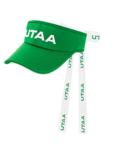 UTAA Neonカラーロゴベーシックサンバイザー : Women's