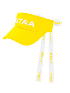 UTAA Neonカラーロゴベーシックサンバイザー : Women's