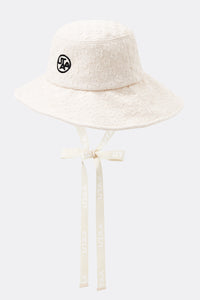 UTAA ブルームフローラルレースバケットハット ベージュ : Women's