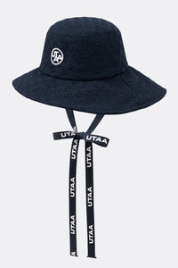 UTAA ブルームフローラルレースバケットハット ネイビー : Women's