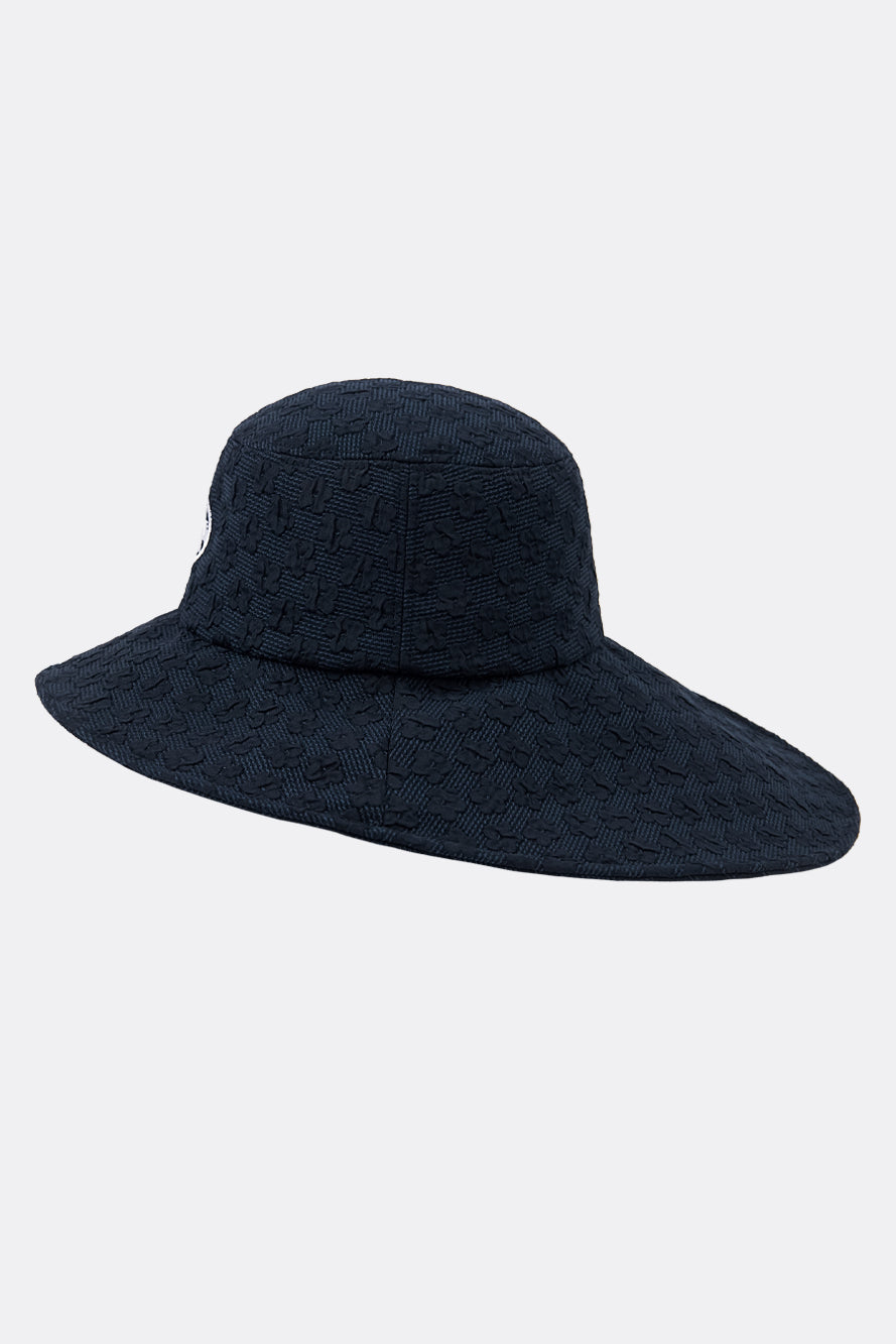 UTAA ブルームフローラルレースバケットハット ネイビー : Women's