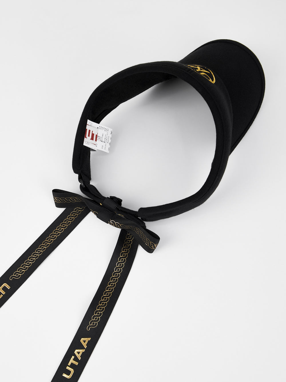 ロイヤル ギルト トパーズ リボン サンバイザー