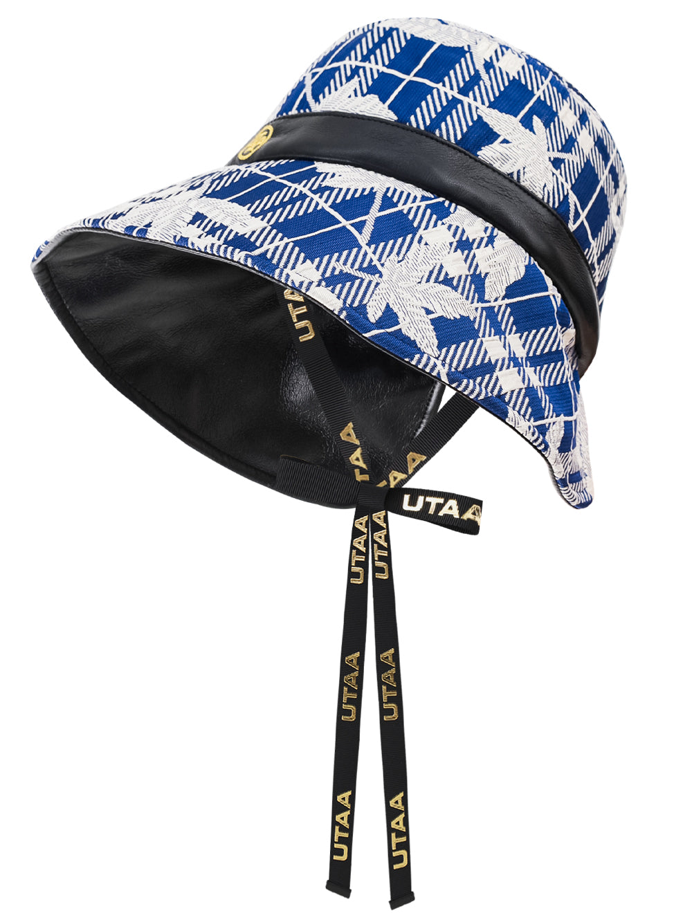 アトランティック リーフ ミックス チェック バックオープンバケットハット