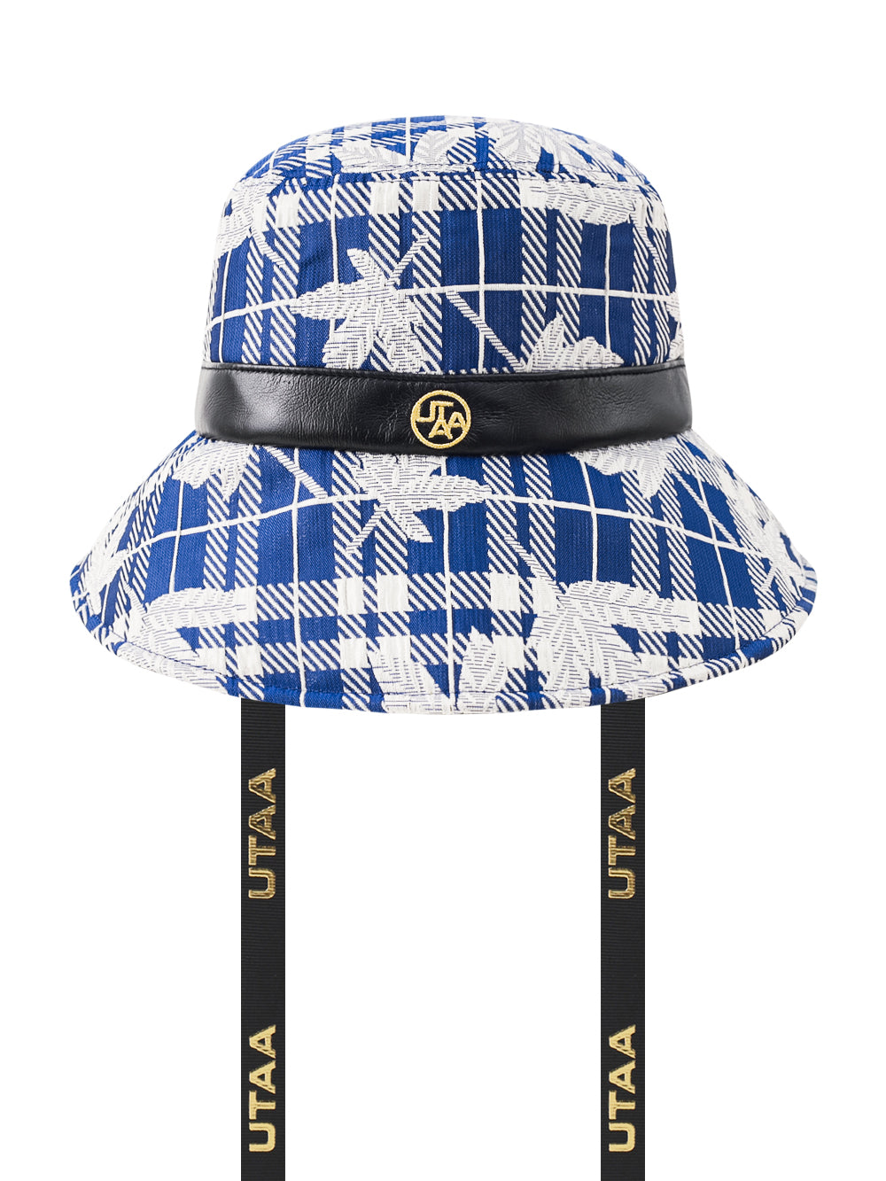 アトランティック リーフ ミックス チェック バックオープンバケットハット
