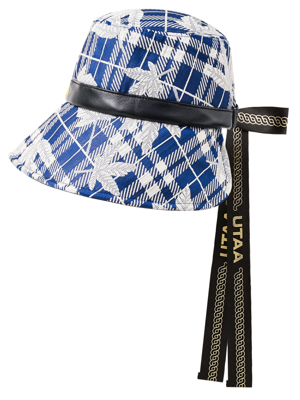 アトランティック リーフ ミックス チェック バックオープンバケットハット