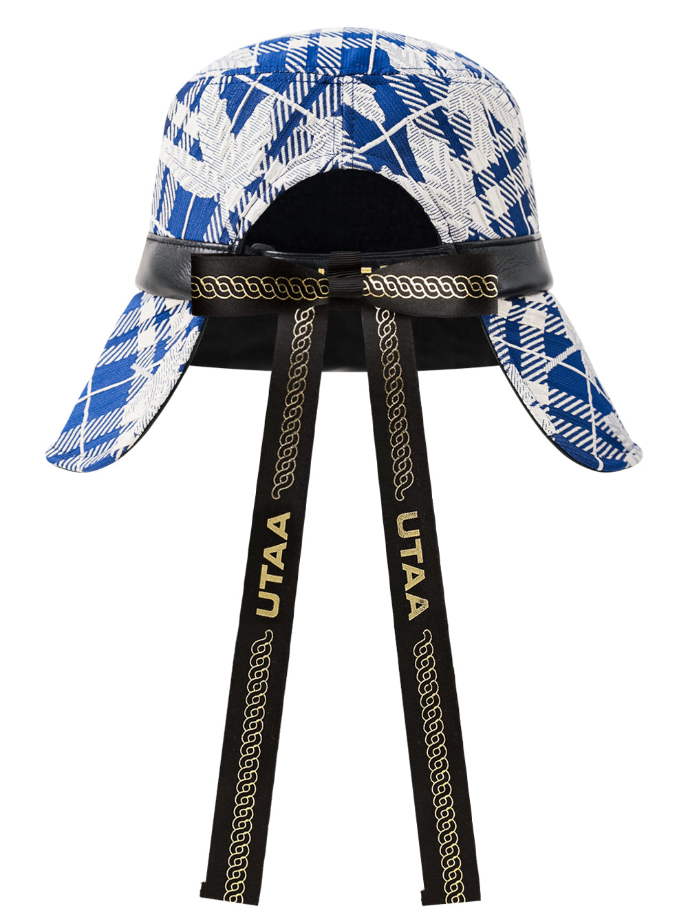 アトランティック リーフ ミックス チェック バックオープンバケットハット