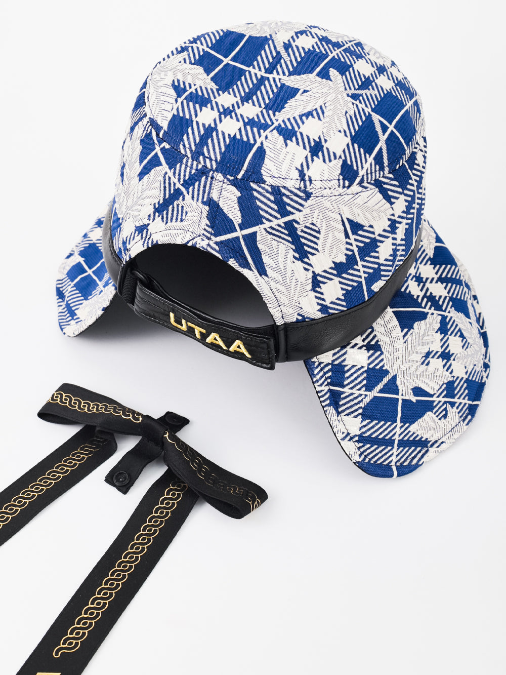 アトランティック リーフ ミックス チェック バックオープンバケットハット