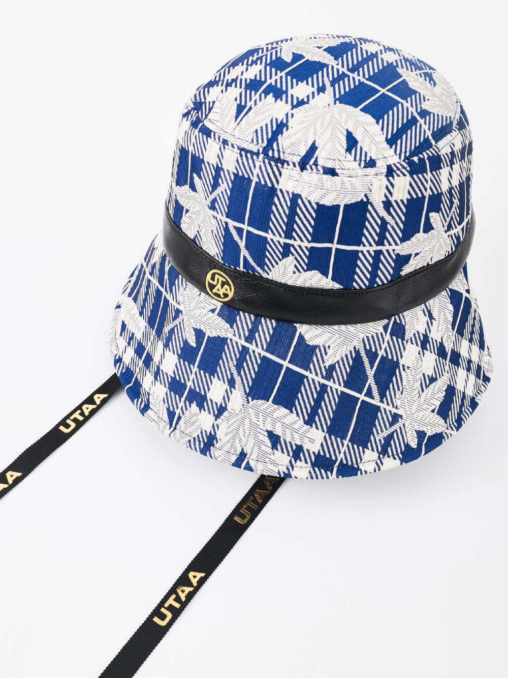 アトランティック リーフ ミックス チェック バックオープンバケットハット
