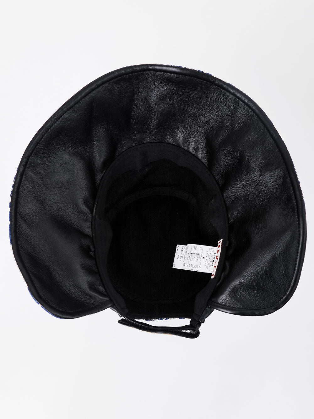 アトランティック リーフ ミックス チェック バックオープンバケットハット