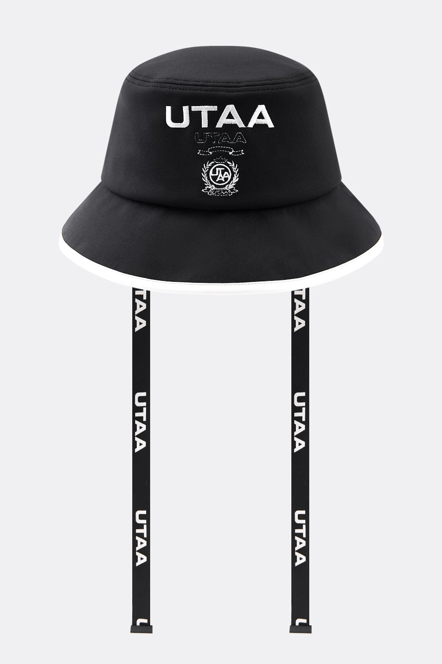 UTAA Laurelシンボルエンブレムバケットハット ブラック : Women's
