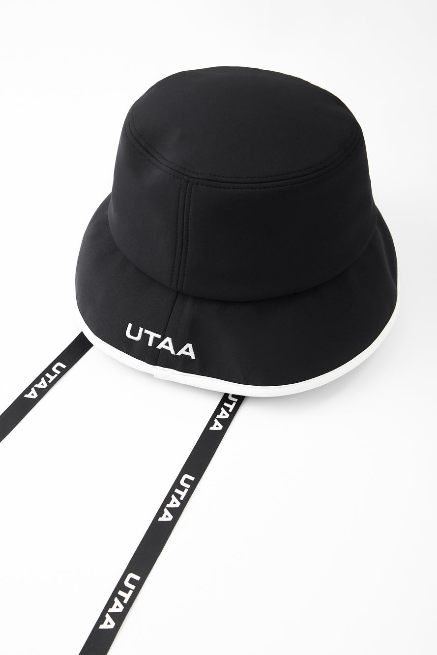 UTAA Laurelシンボルエンブレムバケットハット ブラック : Women's