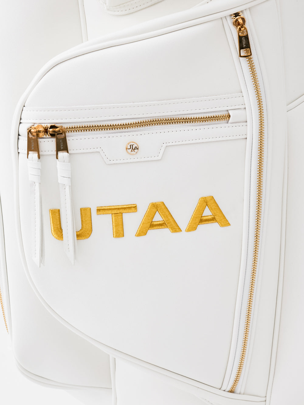 UTAA ゴールデンスタッドフラッシュキャディバッグ ホワイト : Women's