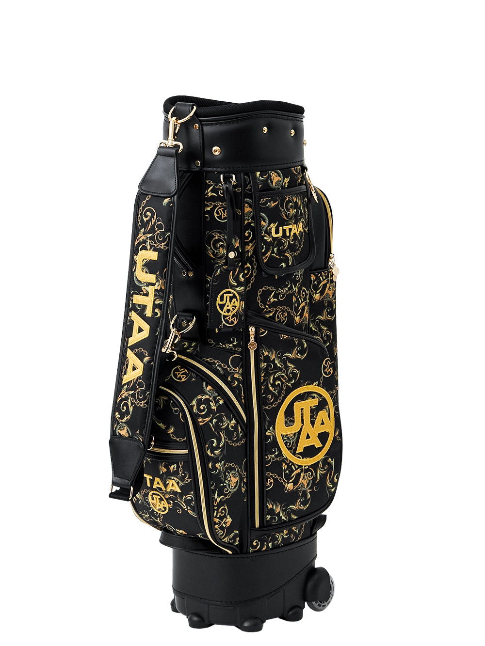パンサーチェーンゴールデンバロックキャディーバッグ