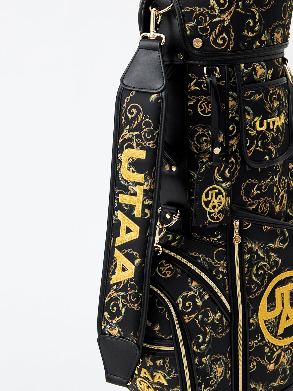 パンサーチェーンゴールデンバロックキャディーバッグ