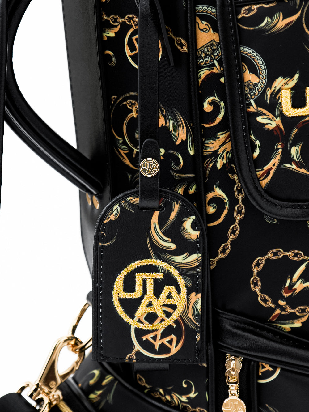 パンサーチェーンゴールデンバロックキャディーバッグ