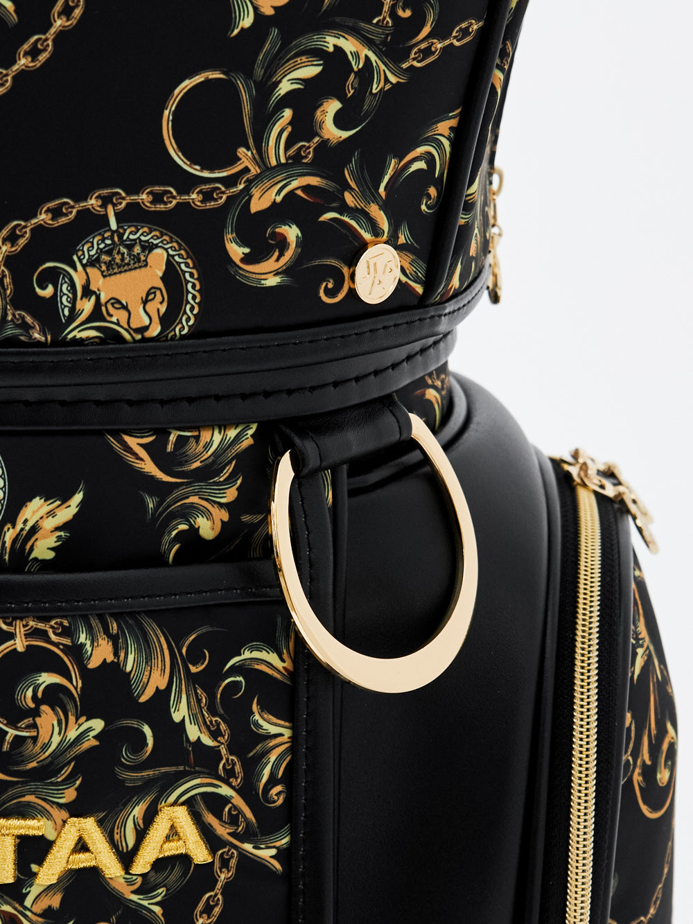 パンサーチェーンゴールデンバロックキャディーバッグ