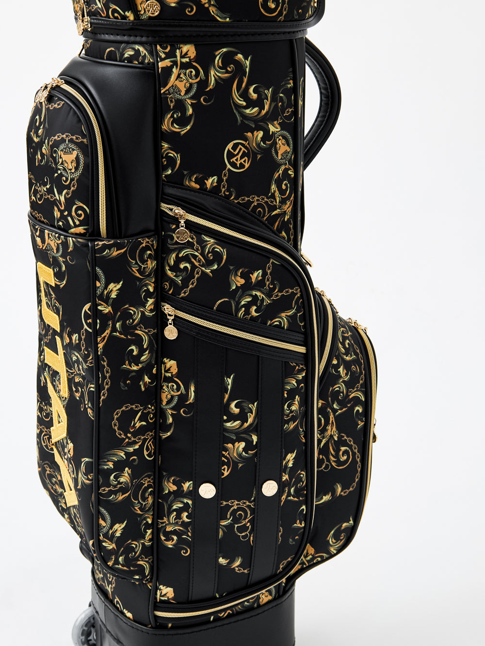 パンサーチェーンゴールデンバロックキャディーバッグ