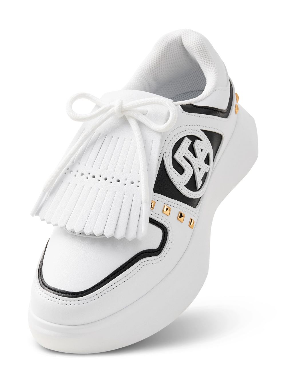 ゴールデンスタッズフラッシュダービー キルティスニーカー : レディース
