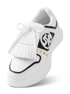 ゴールデンスタッズフラッシュダービー キルティスニーカー : レディース