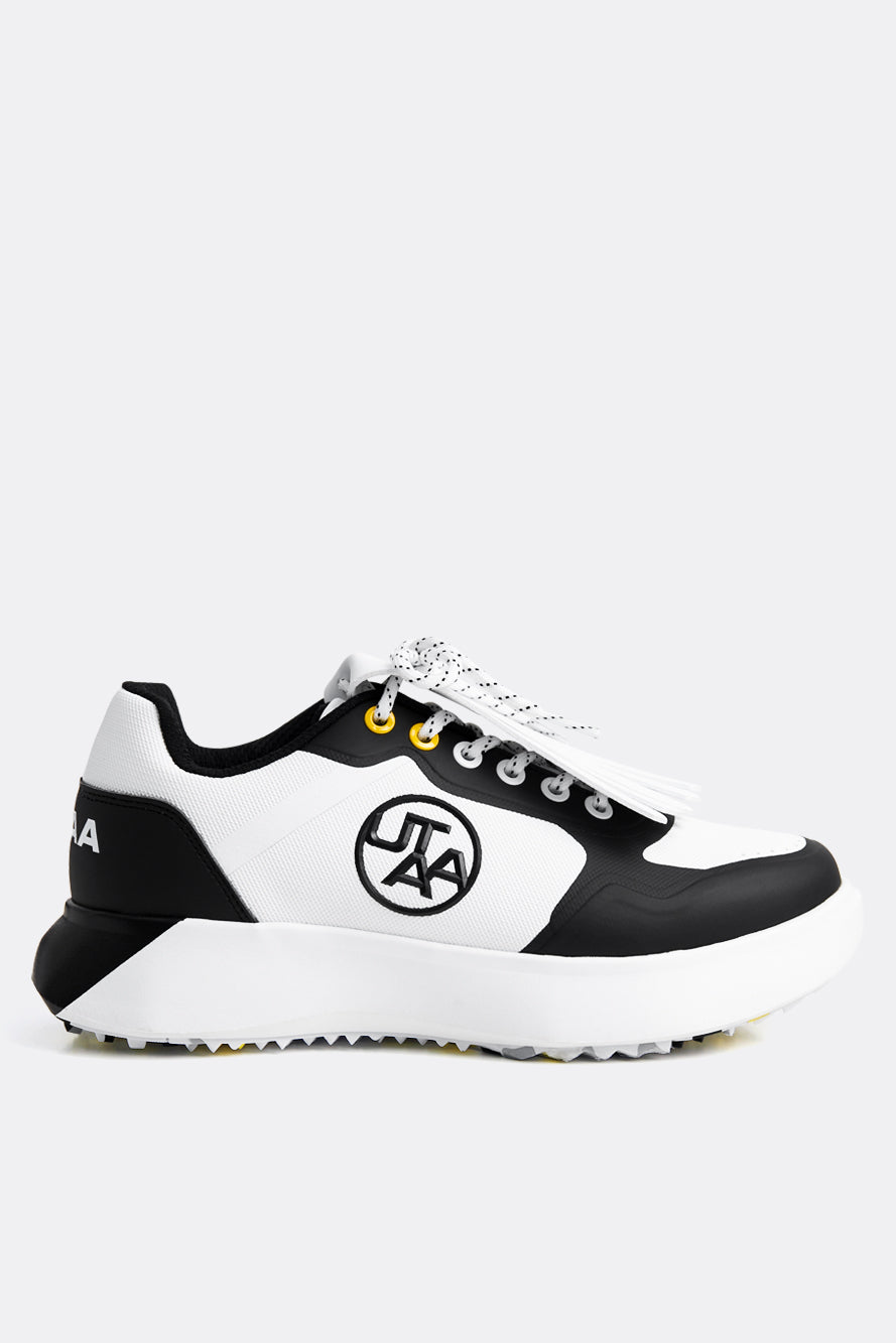 ウォーターカラー ミックス ダービー キルティ スニーカー：レディース