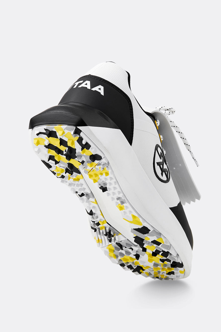 ウォーターカラー ミックス ダービー キルティ スニーカー：レディース