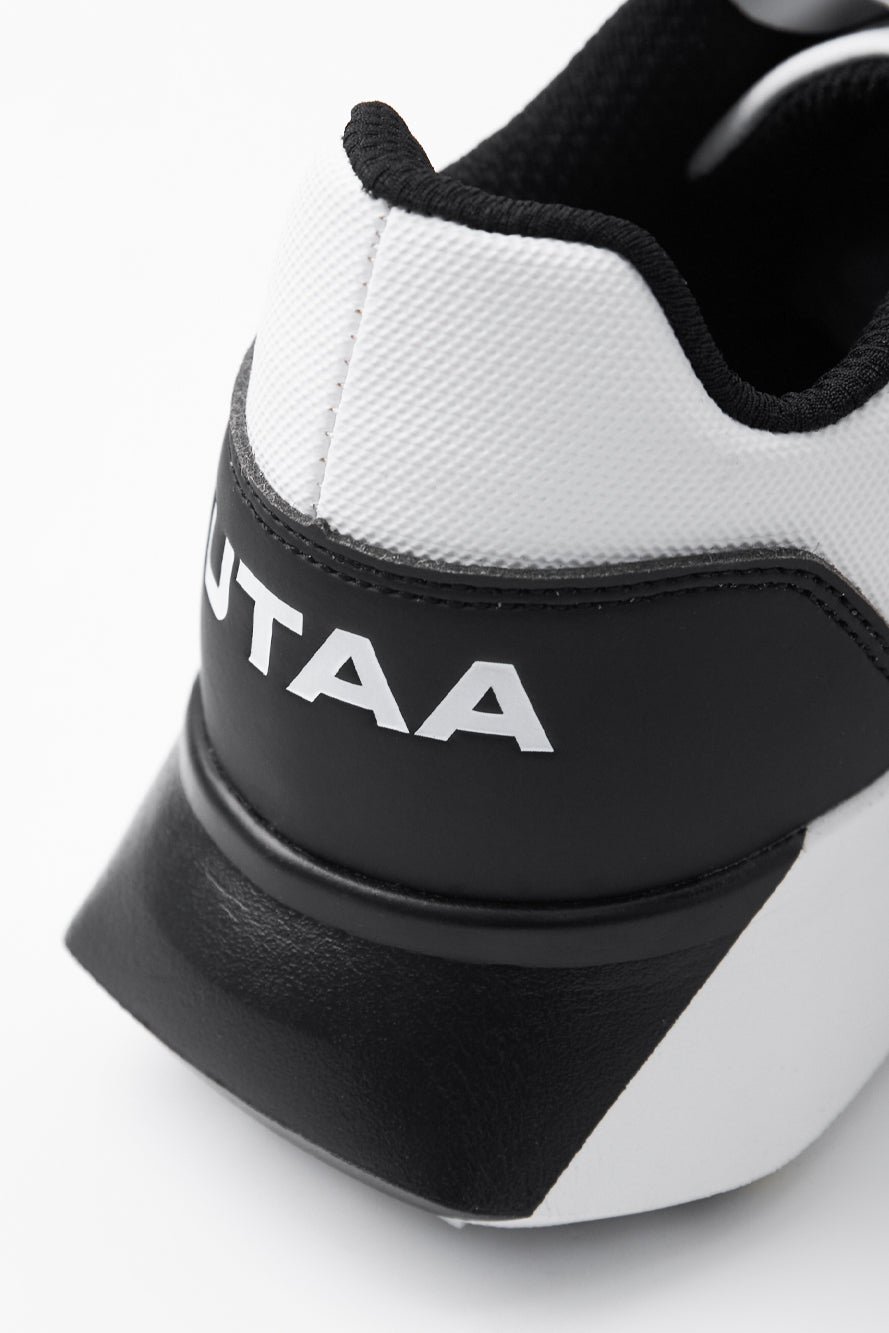 ウォーターカラー ミックス ダービー キルティ スニーカー：レディース