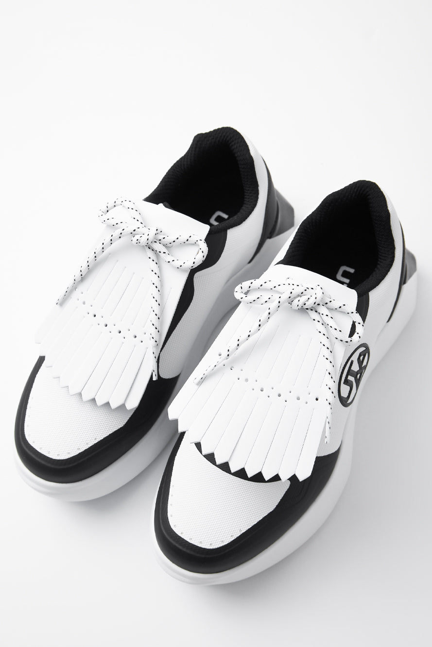 ウォーターカラー ミックス ダービー キルティ スニーカー：レディース