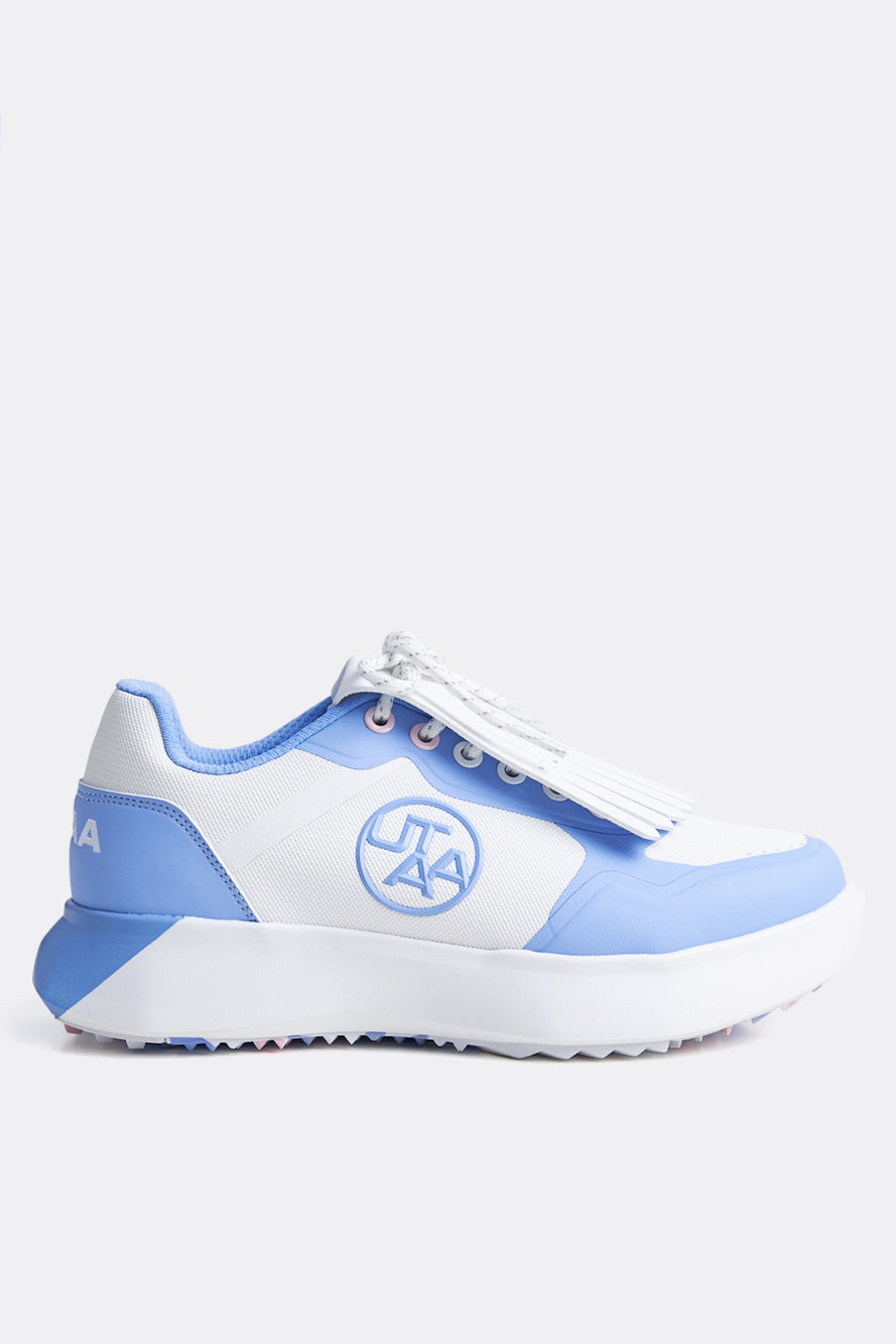 ウォーターカラー ミックス ダービー キルティ スニーカー：レディース