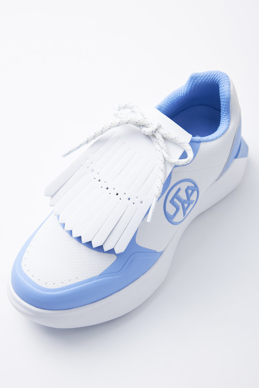 ウォーターカラー ミックス ダービー キルティ スニーカー：レディース