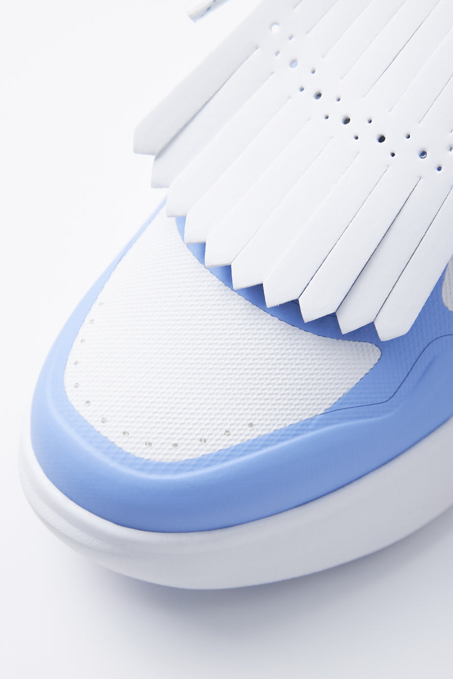 ウォーターカラー ミックス ダービー キルティ スニーカー：レディース