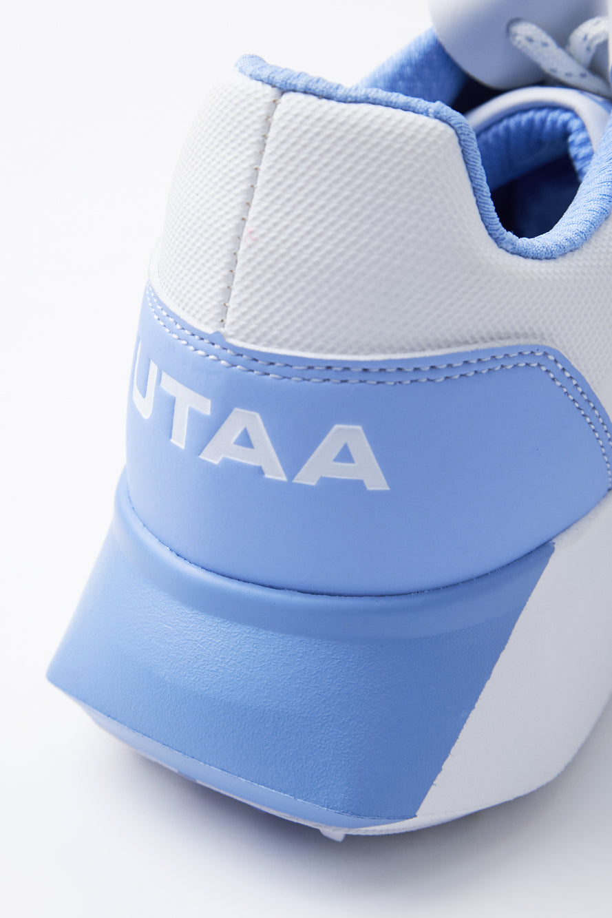 ウォーターカラー ミックス ダービー キルティ スニーカー：レディース