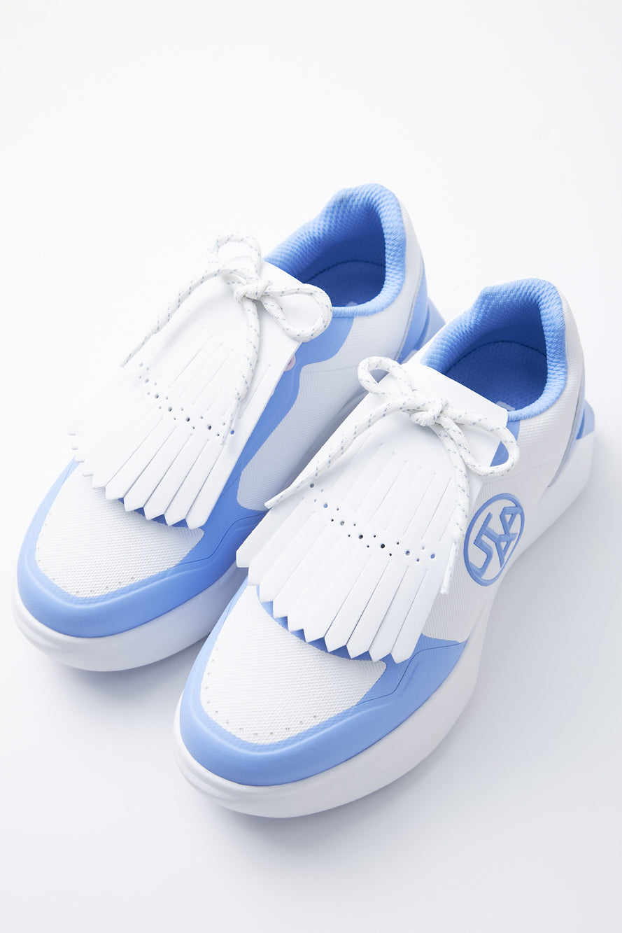 ウォーターカラー ミックス ダービー キルティ スニーカー：レディース