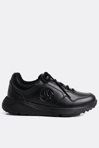 UTAA モノプラットフォームスパイクレスgolfshoes ブラック : Men's
