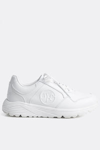 UTAA モノプラットフォームスパイクレスgolfshoes ホワイト : Men's