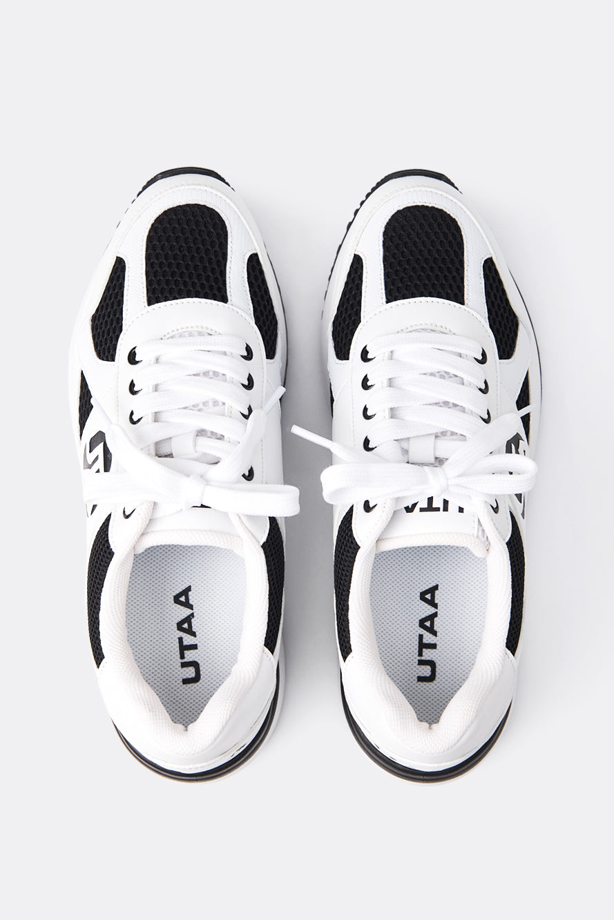 UTAA メッシュミックスプラットフォームスパイクレスゴルフシューズ : Men's BK 17