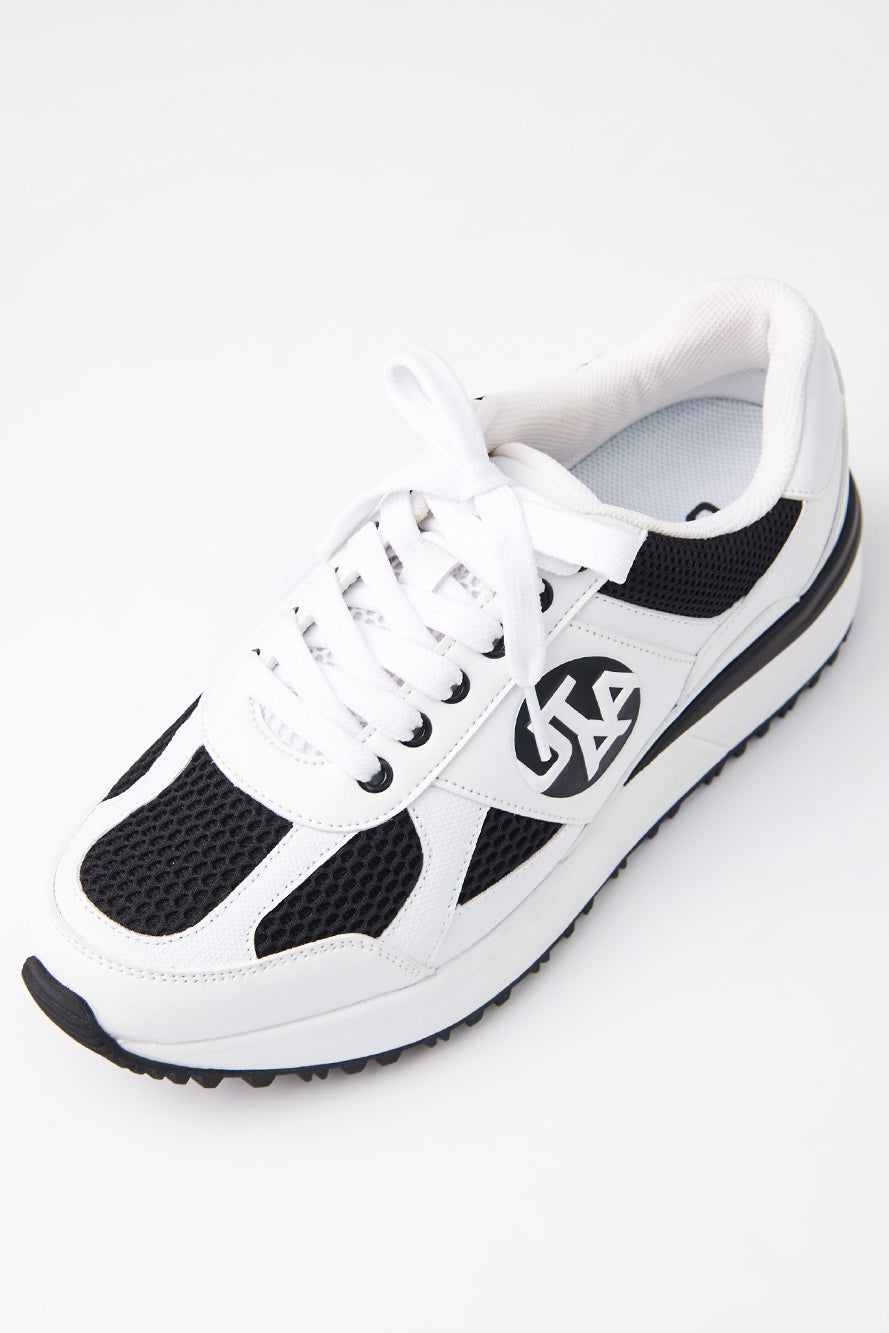 UTAA メッシュミックスプラットフォームスパイクレスゴルフシューズ : Men's BK 19